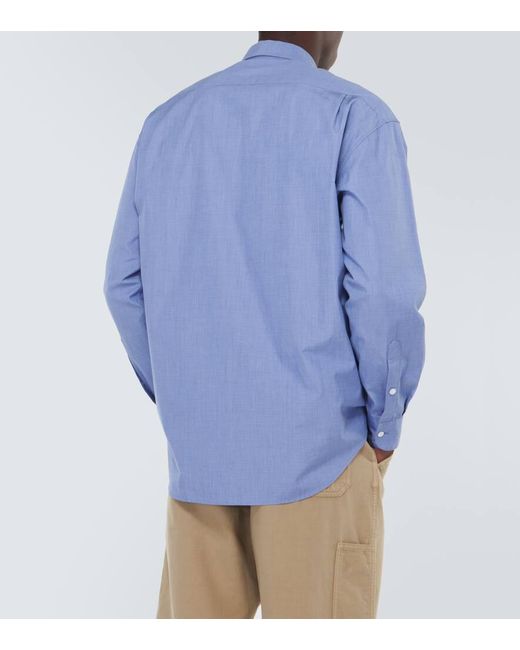 Camisa oxford Miller de algodon The Row de hombre de color Blue