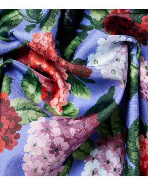 Sciarpa di Carolina Herrera in Blue