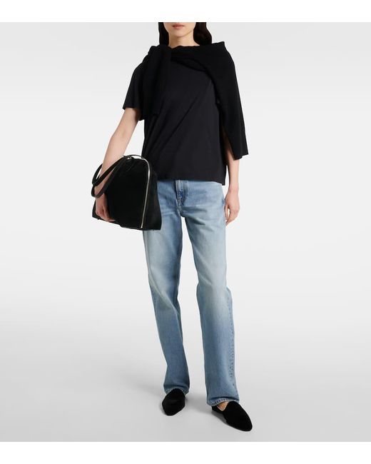 Camiseta Classic De Jersey Totême  de color Black