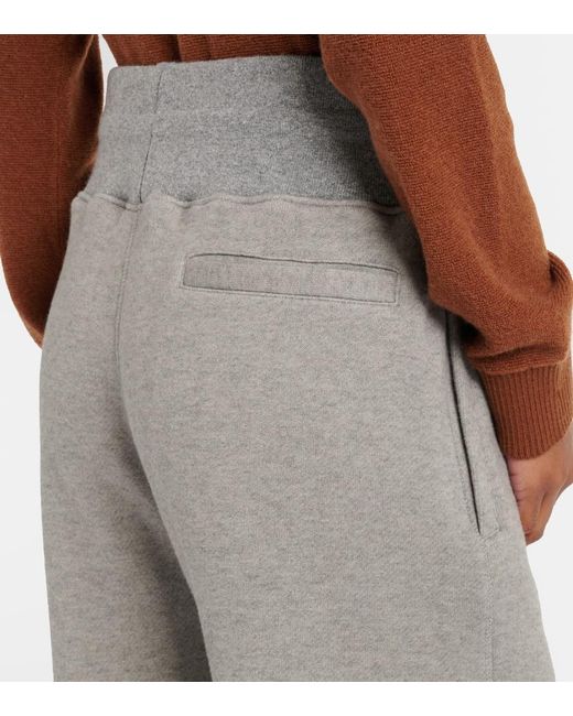 Pantalones Deportivos De Mezcla De Algodon Loewe de color Gray