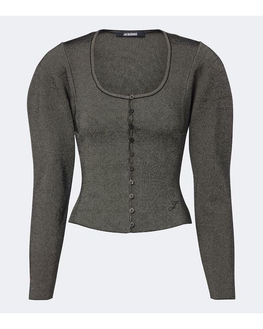 Jacquemus Gray Sera Cardigan