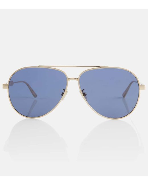 Gafas de sol de aviador DiorCannage A1U Dior de color Blue