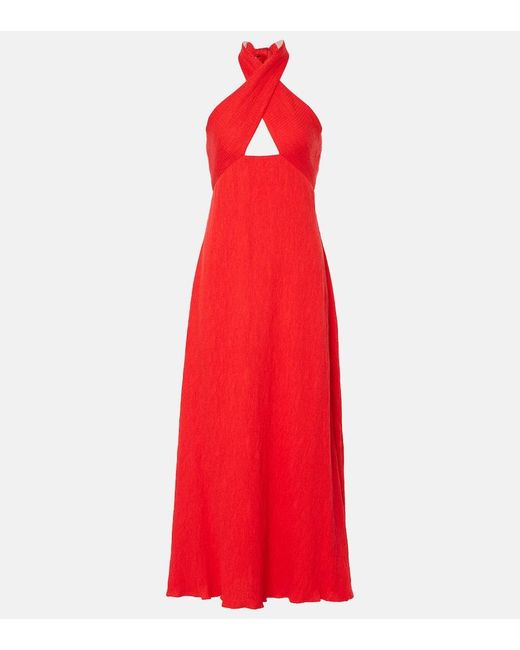 Johanna Ortiz Red Maxikleid