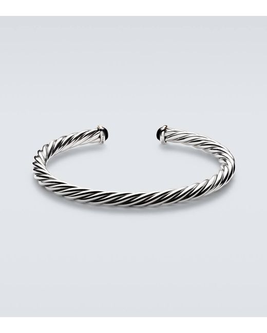 Bracciale Cable di David Yurman in Metallic da Uomo