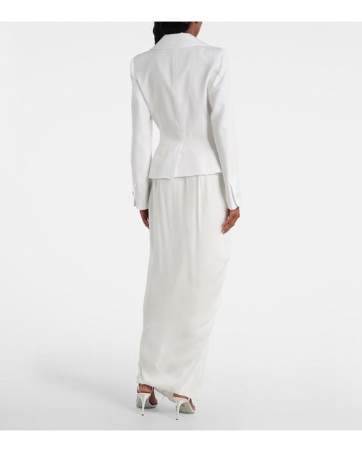 Vivienne Westwood White Drunken Jacket