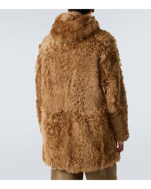 Abrigo De Borrego Con Capucha ERL de hombre de color Brown