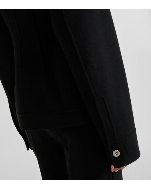 Sportmax Black Virgin Wool Jacket