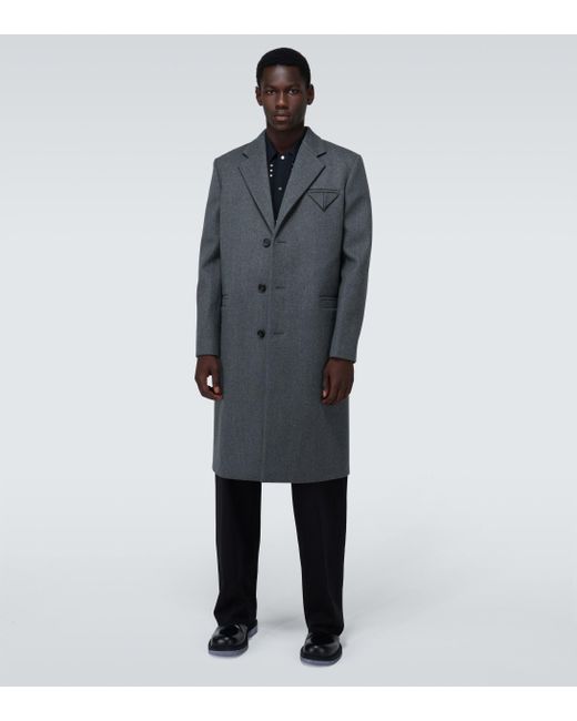 single breasted wool coats