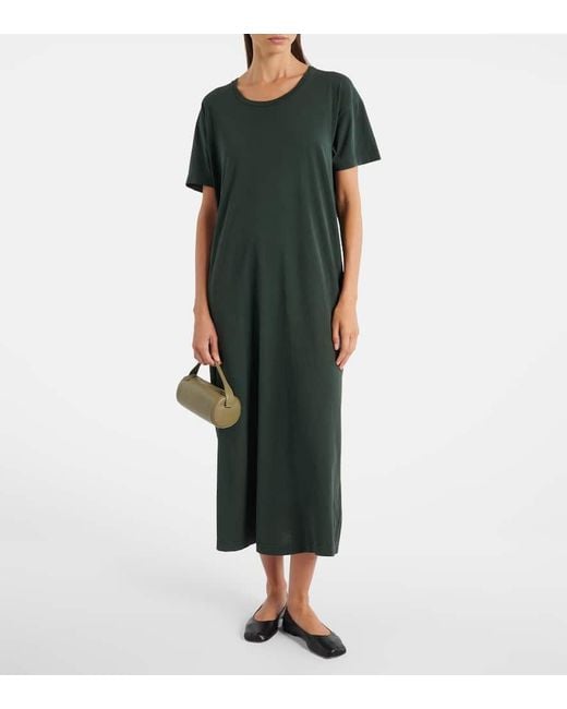 The Row Metallic Tote Round 90's Aus Leder