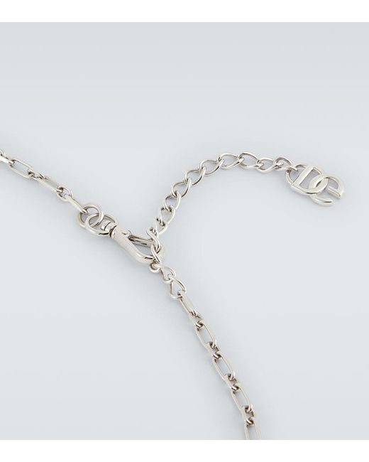 Dolce & Gabbana White Necklace for men