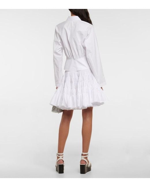 Camisa De Algodon Alaïa de color White