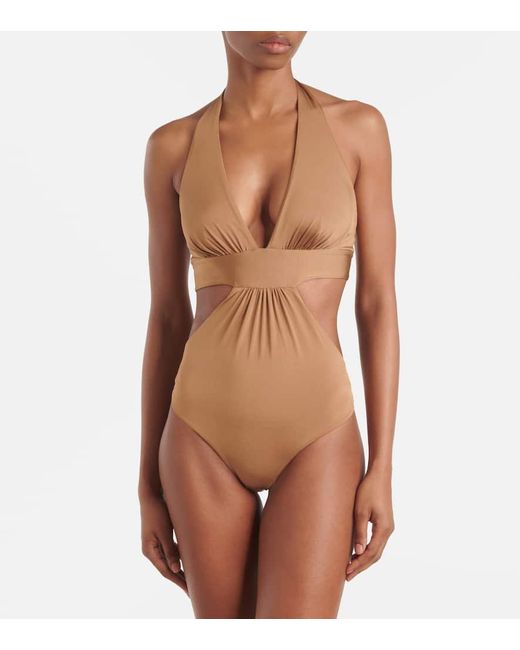 Max Mara Natural Badeanzug Cassie