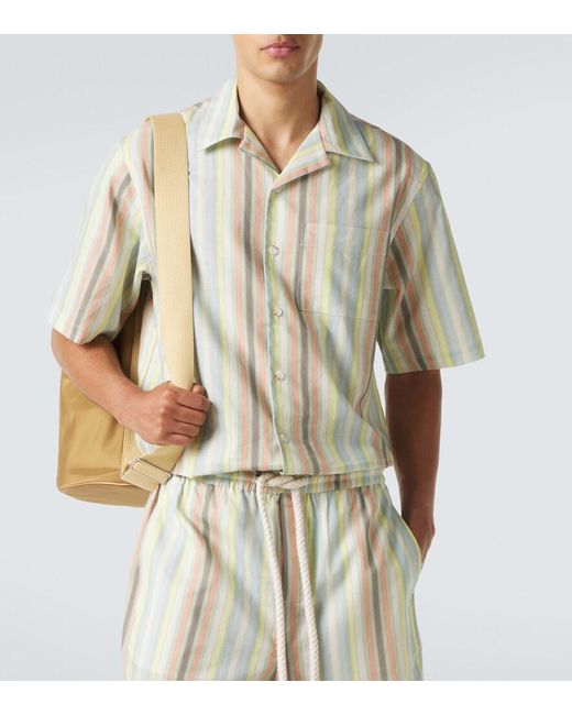 Camicia di Commas in White da Uomo