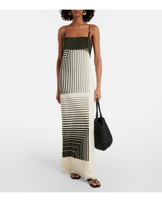 Sir Green Maxikleid Leilana Aus Seide