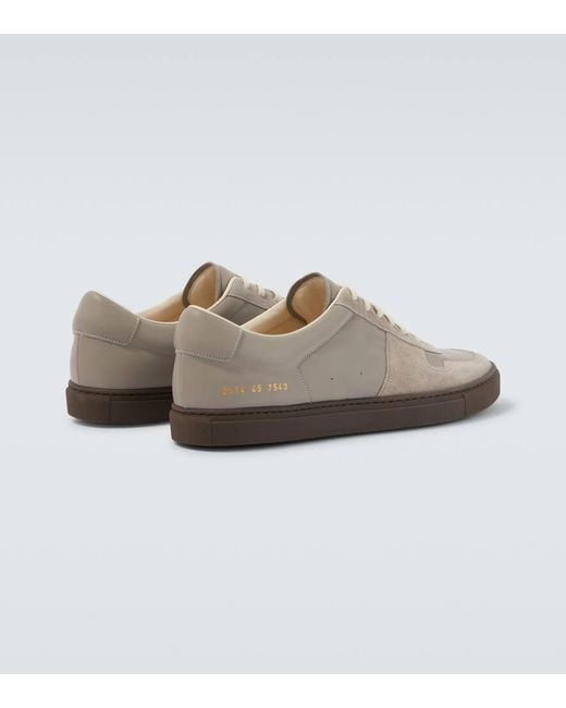 Baskets Achilles En Cuir Et Daim Common Projects pour homme en coloris Gray
