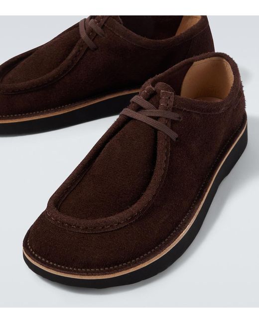 Loewe Desert Boots Faro Aus Veloursleder in Brown für Herren