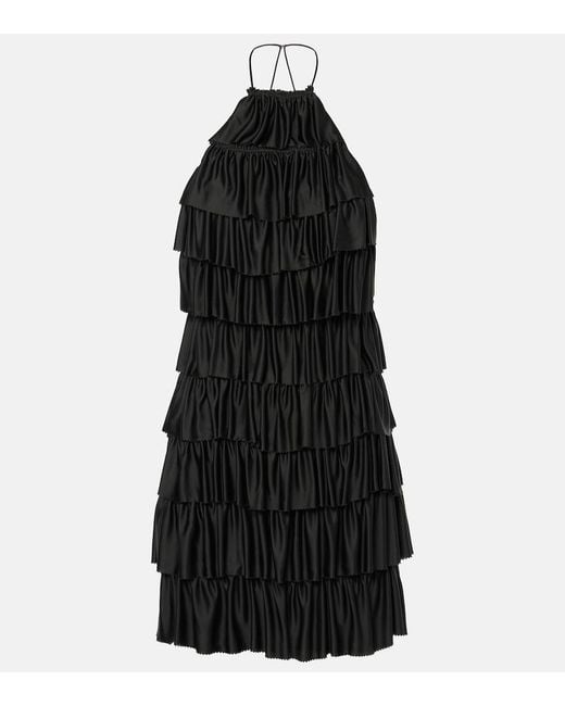 Tom Ford Black Viscose Mini Dress