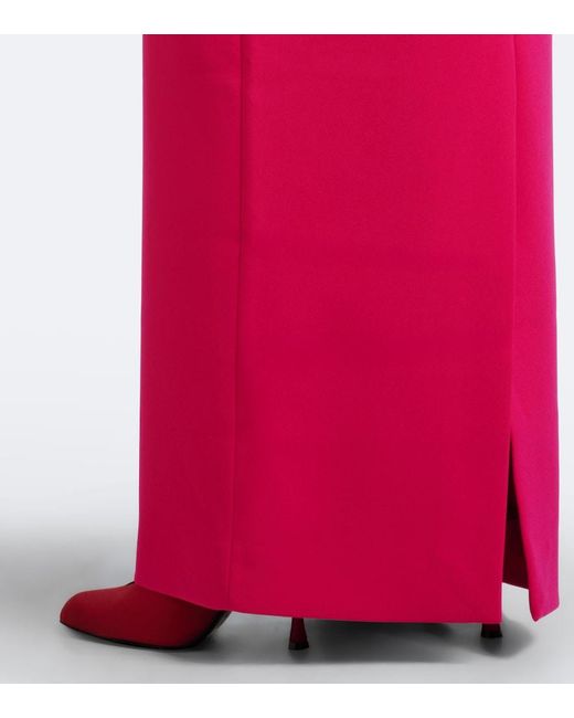 Roksanda Pink Cady Gown