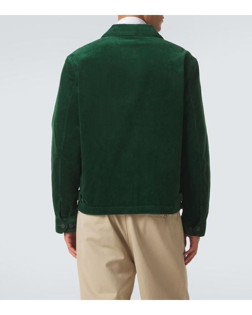 Polo Ralph Lauren Green Cotton Corduroy Jacket for men