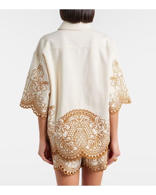 Camicia Como di Zimmermann in Natural