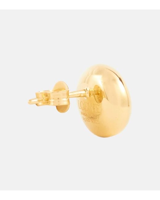 Boucles d'oreilles Anagram Pebble Loewe en coloris Metallic
