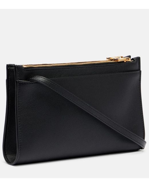 Tom Ford Black Schultertasche Padlock Mini Aus Leder