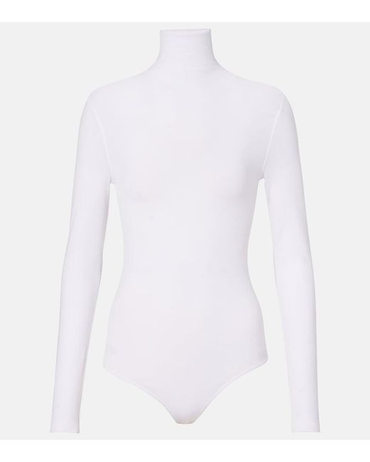 Wolford White Colorado String Bodysuit