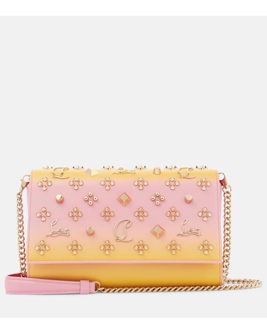 Christian Louboutin Pink Ombre Paloma Clutch