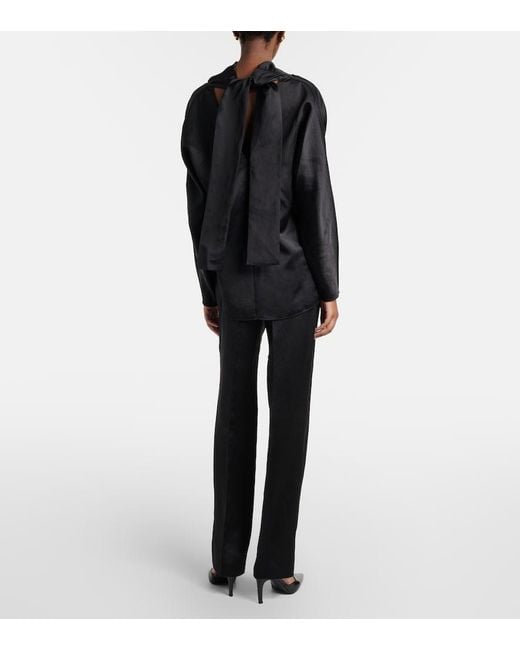 Totême  Black Straight Pants