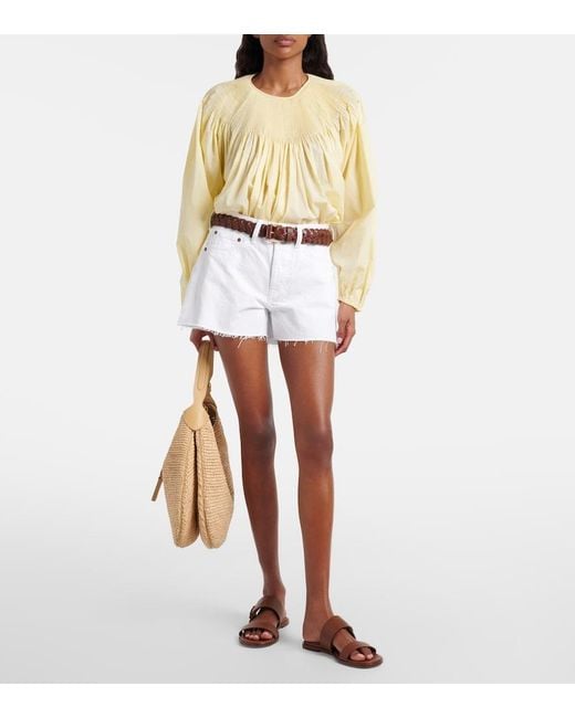 Polo Ralph Lauren Natural Cotton Blouse