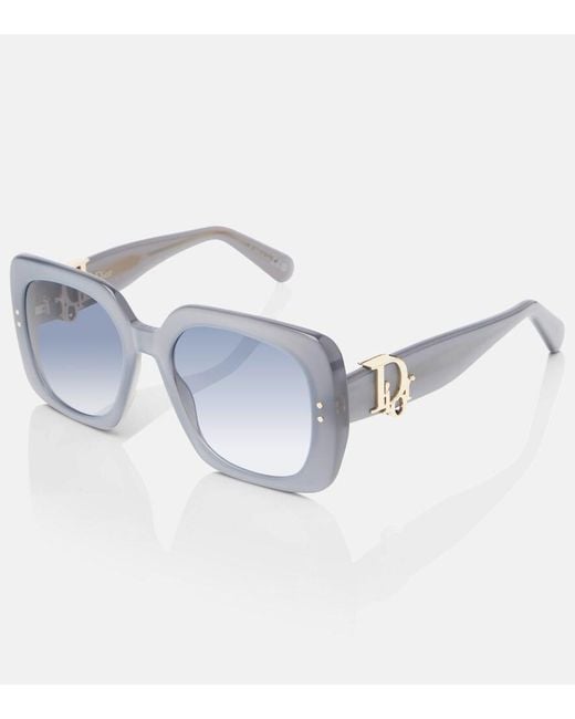 Dior Blue Dior Oblique S1I Square Sunglasses