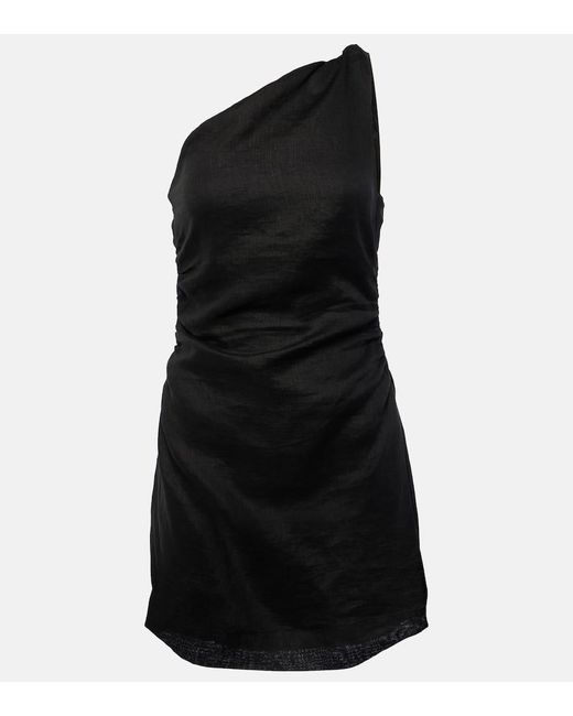 black ruffle dress plus size Greta Garmel main image 0