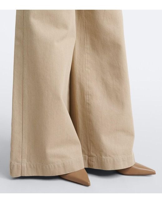Max Mara Brown Leather Pumps