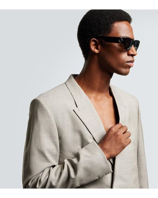 Dior Blue Cd Diamond S5I Rectangular Sunglasses for men