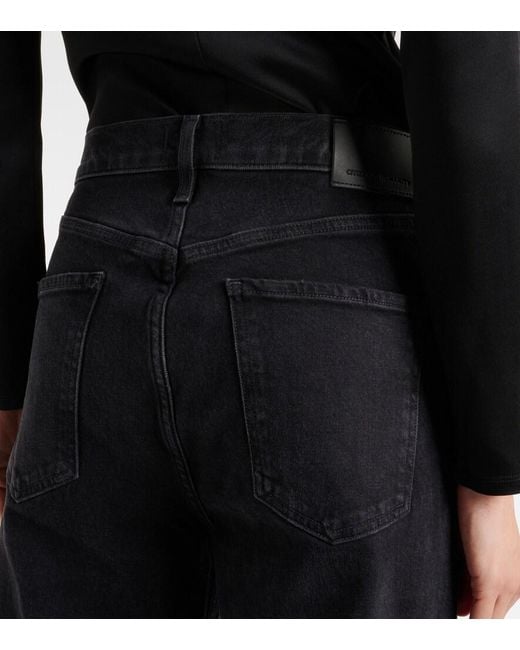 Citizens of Humanity Blue Paloma High-Rise Wide-Leg Jeans
