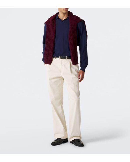 Jersey De Algodon Rubinacci de hombre de color Blue