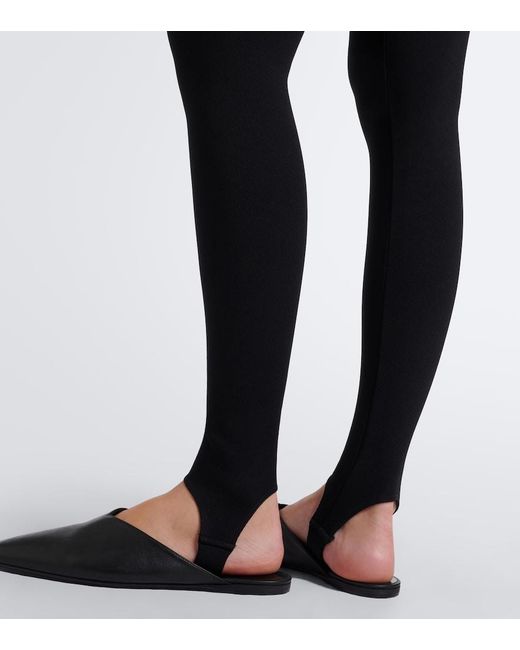 TOVE Blue Soreena Stirrup Leggings