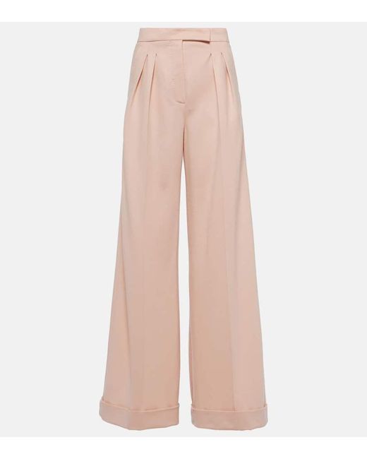 Pantalones Faraday de jersey de lana Max Mara de color Pink
