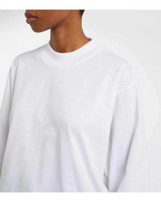 Sudadera De Jersey De Algodon Alaïa de color White