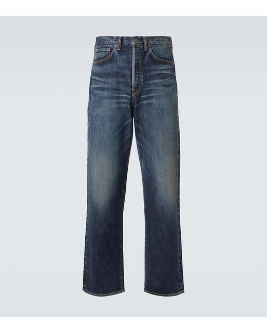 Jeans Rectos Social Sculpture 01 Visvim de hombre de color Blue