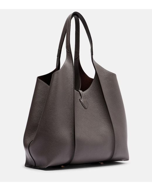 Tod's Brown Tote Bag T Timeless Medium Aus Leder
