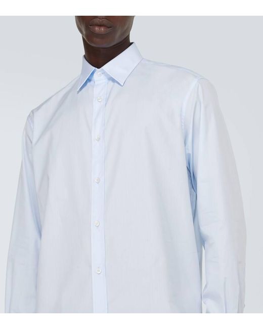 Camicia Oxford di Loro Piana in White da Uomo
