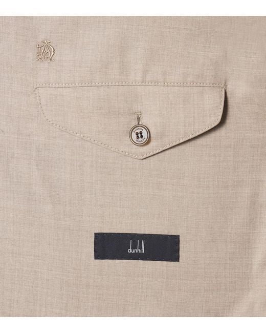 Dunhill Natural Wool Jacket for men