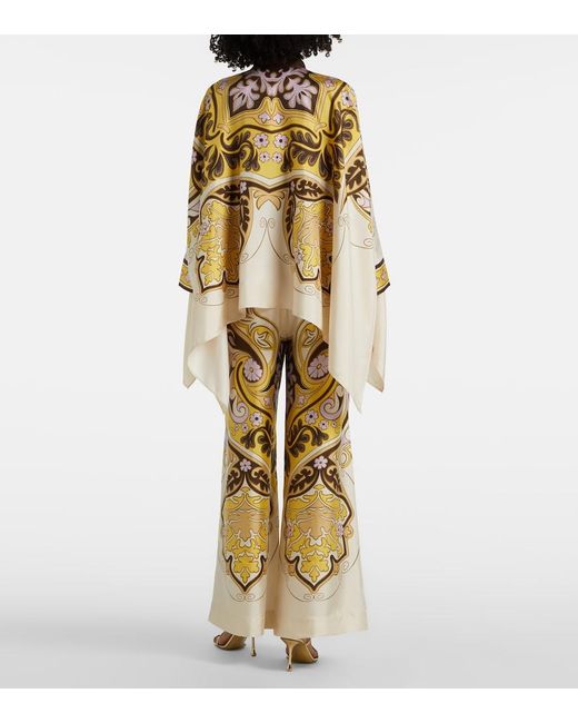 LaDoubleJ Natural Spells Placee Silk Shirt