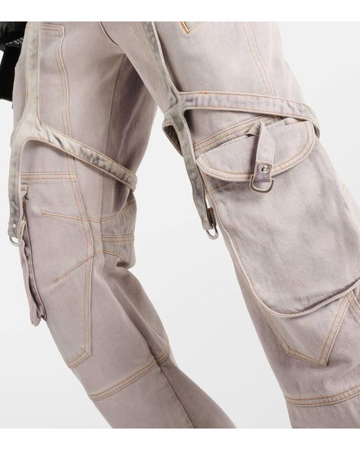 Pantalones deportivos Laundry de algodon Off-White c/o Virgil Abloh de color Gray