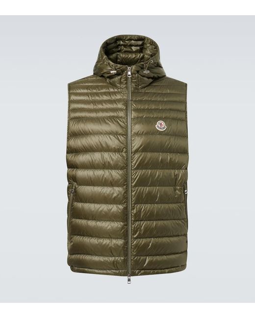 Moncler Daunenweste in Green für Herren