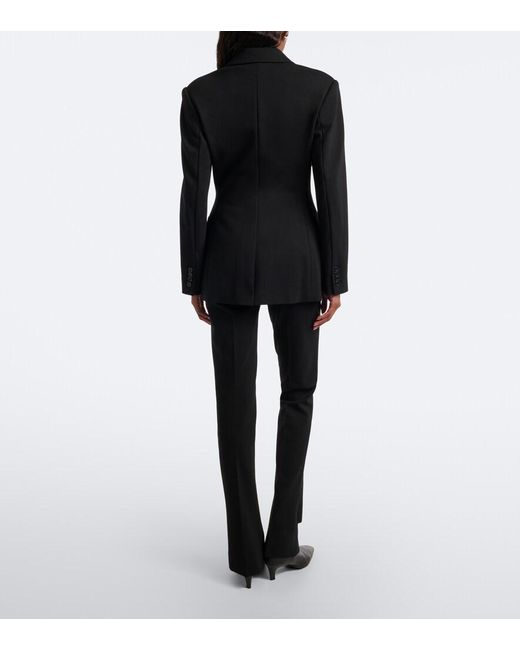 Dorothee Schumacher Black Emotional Essence Jersey Flared Pants
