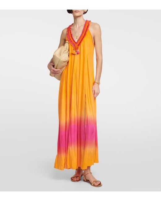 Poupette Pink Nava Maxi Dress