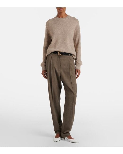 Pullover Noval di The Row in Brown
