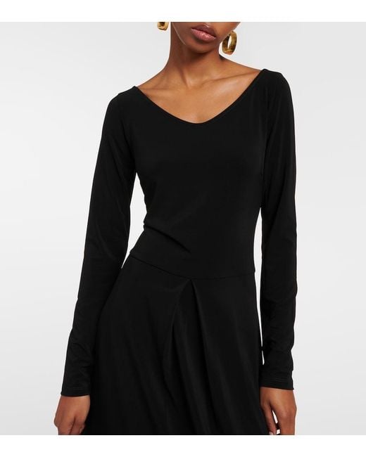 Robe Longue Valido Max Mara en coloris Black